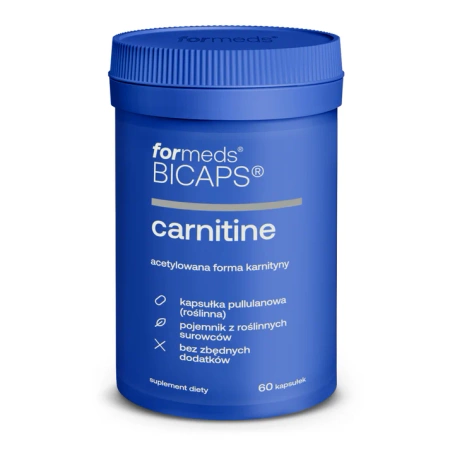 BICAPS Carnitine, 60 kaps. vege - ForMeds