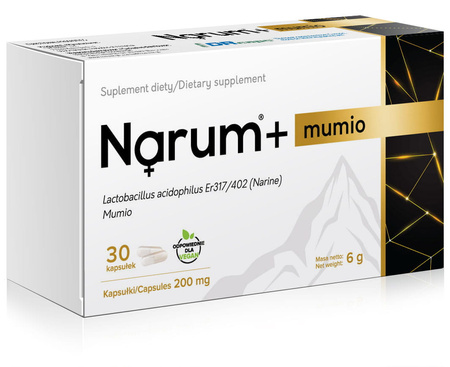 Narum + Mumio, 30 kaps. vege - Narum