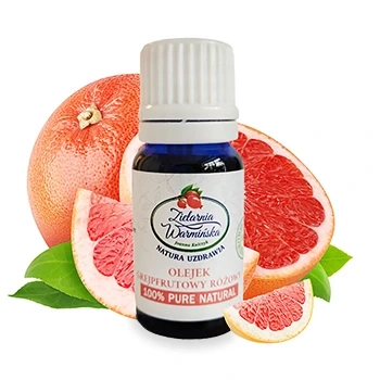 100% Naturalny Olejek Grejpfrutowy, 10 ml