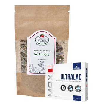 Zestaw WSPARCIE RÓWNOWAGI TARCZYCY + Probiotyk UltraLaC Rich