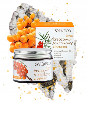 Krem brzozowo-rokitnikowy z betuliną, 50 ml - Sylveco
