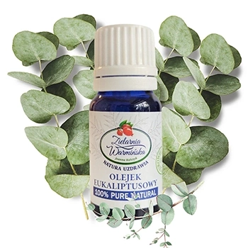 100% Naturalny Olejek Eukaliptusowy, 10 ml