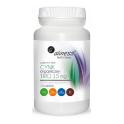 Cynk organiczny TRIO 100 tabletek vege