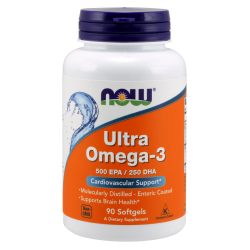 NOW Foods, Ultra omega-3 90 kaps.