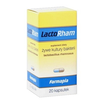 Farmapia ,Lactorham 20 kaps.-żywe kultury bakterii