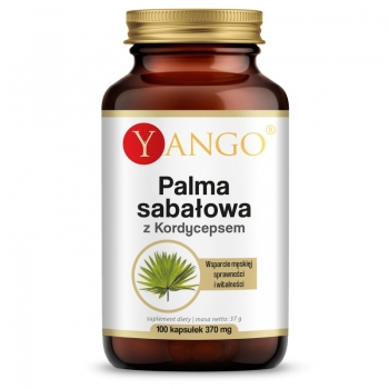 Yango, Palma sabałowa z kordycepsem, 100 kapsułek